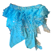 Custom Blue Flower Two-piece Set (xs/s)