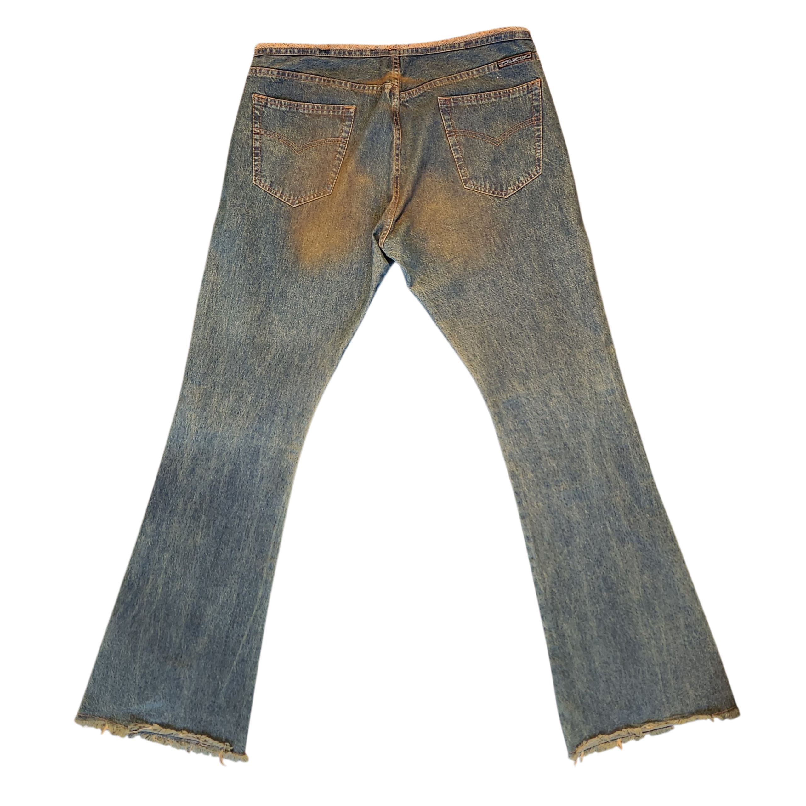 Pre-faded Dark Wash Jeans (XL)