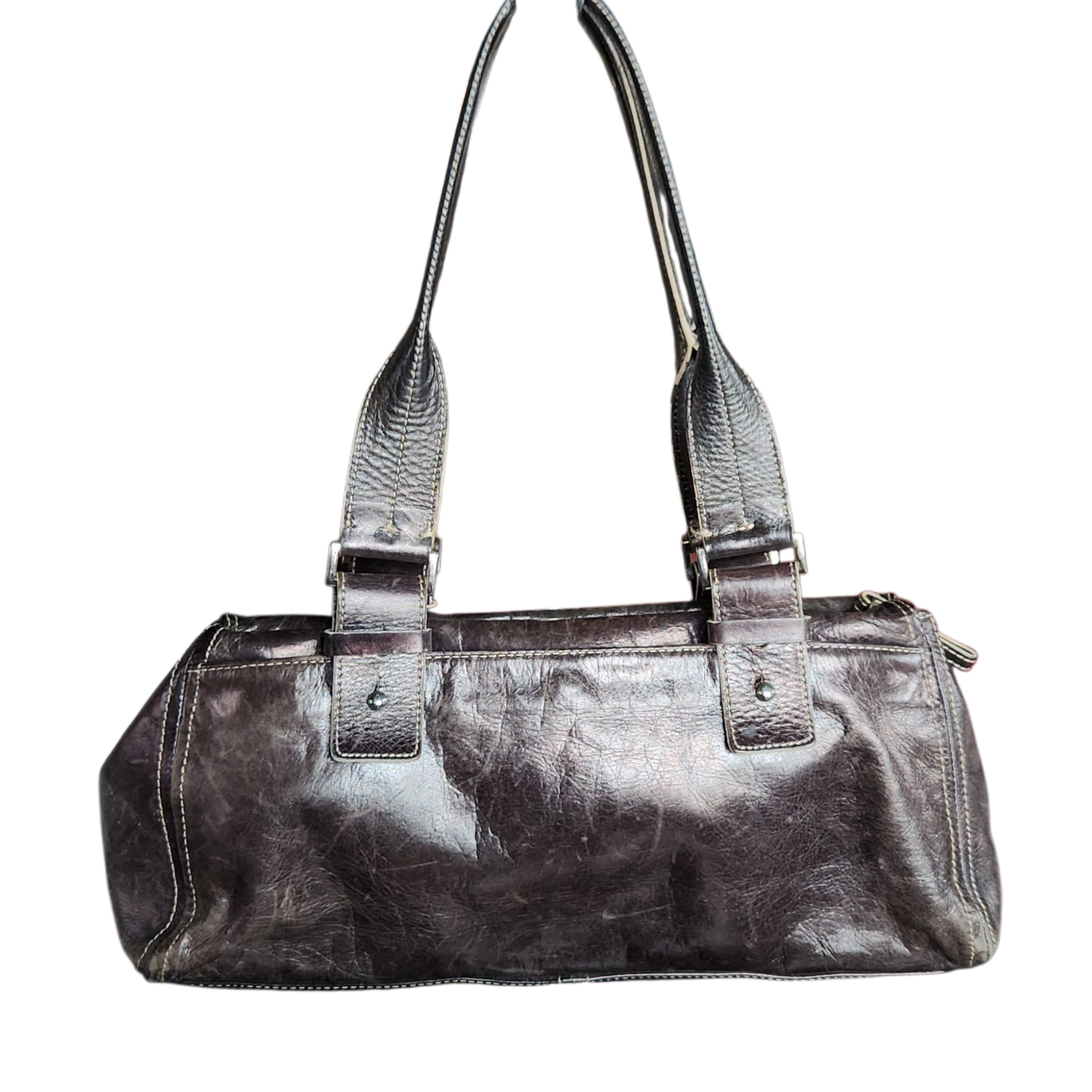 Espresso Brown Leather Bag