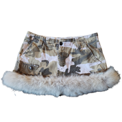 Pretty-N-Pink Camo Mini Skirt (XL)