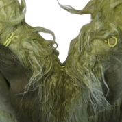 Lemon Lime Sherbet Fur-trimmed Coat (L)