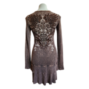 Vocal Bedazzled Mini Dress (S)