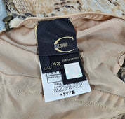 Vintage Cavalli Silk Snakeskin Print Dress (S)