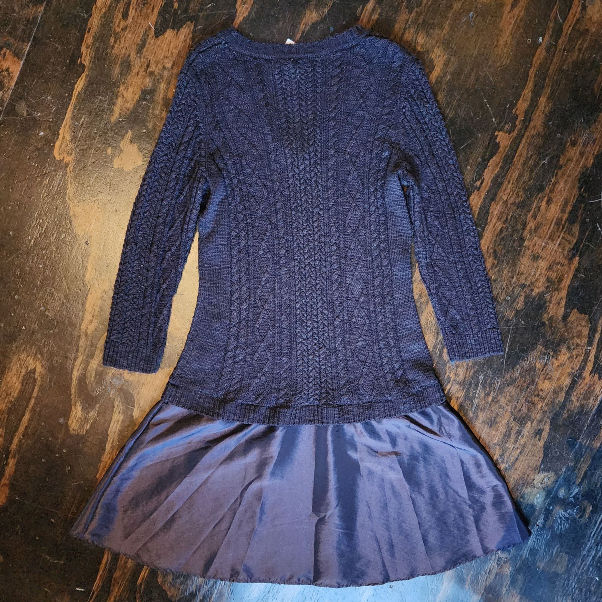 Gothic Sparkle Sweater Dress (XL)