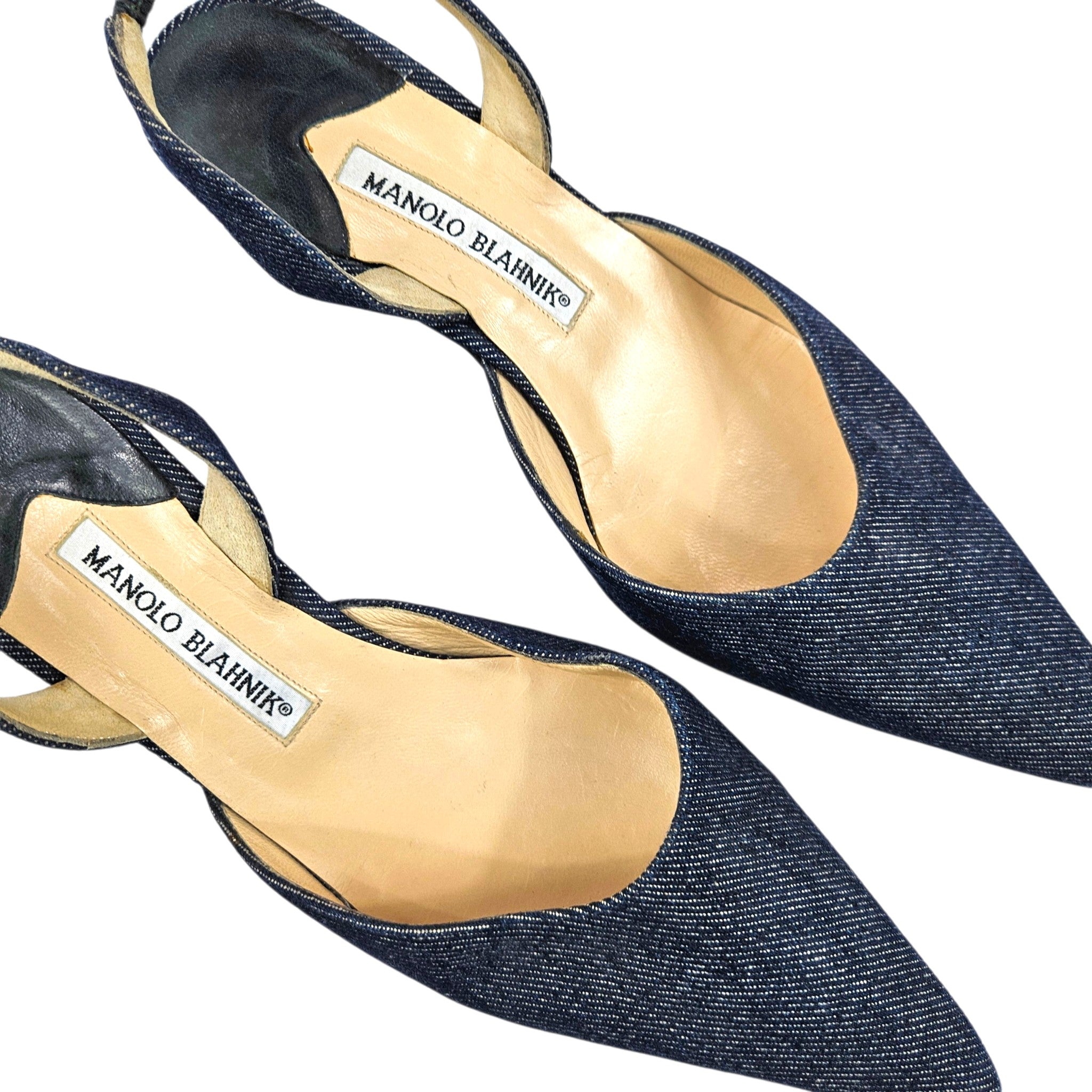 Vintage Manolo Blahnik Kitten Heels (7.5)