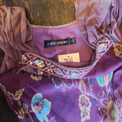 Y2K Paisley Princess Dress (M)