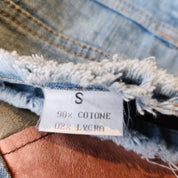 Patchwork Flare Jeans (S)