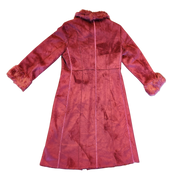 Wine Collared Duster (M)