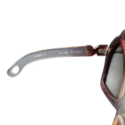 Nina Ricci 1970s oversized butterfly sunglasses