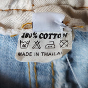 Acid Wash Mini Shorts (L)