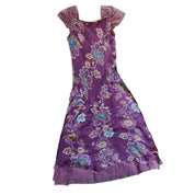Y2K Paisley Princess Dress (M)