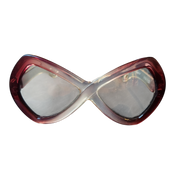Nina Ricci 1970s oversized butterfly sunglasses