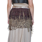 Custom Fringe Cheetah Belt (M)