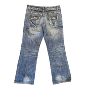 Bedazzled Dark Wash Jeans (L)