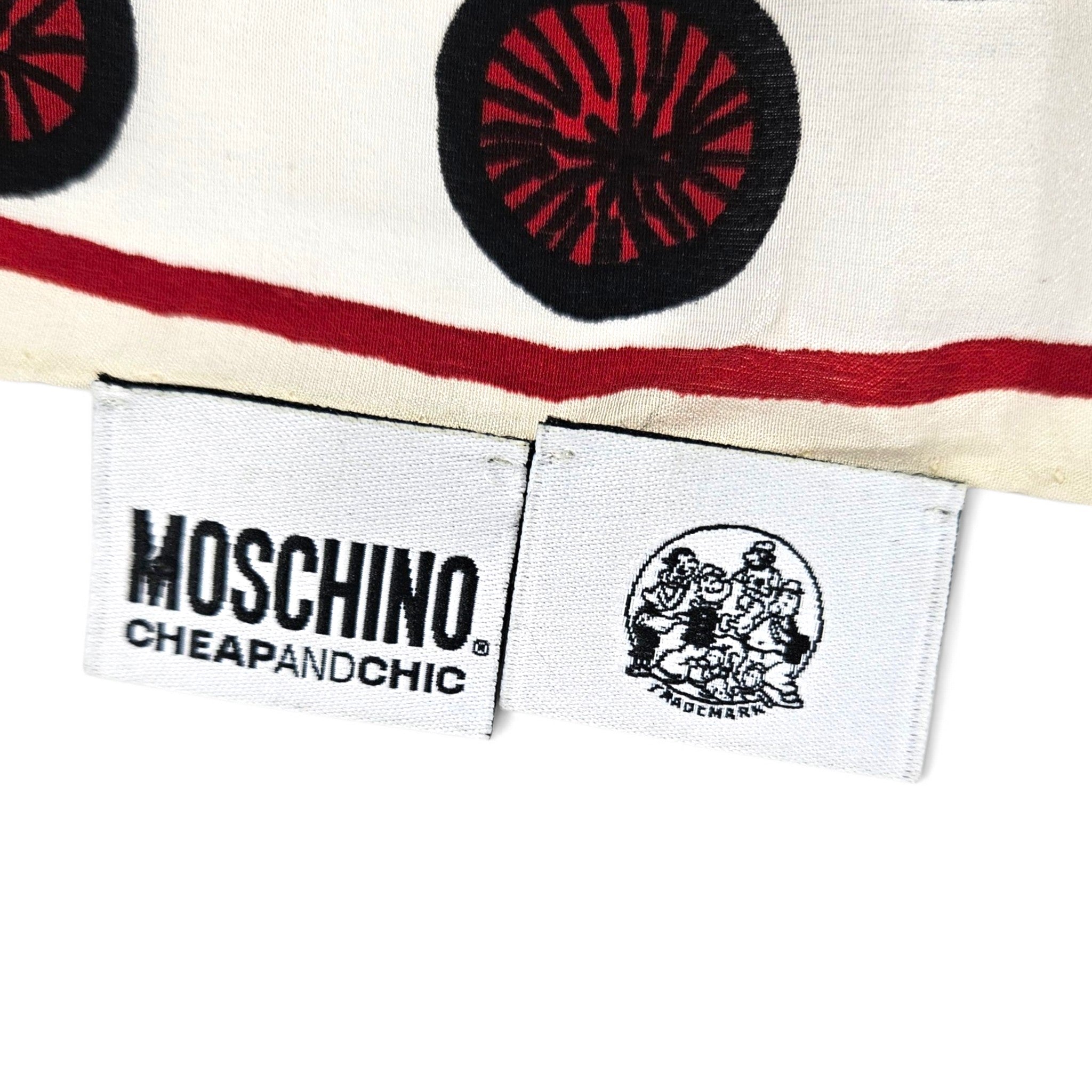 Vintage Moschino Cheap And Chic Silk Scarf