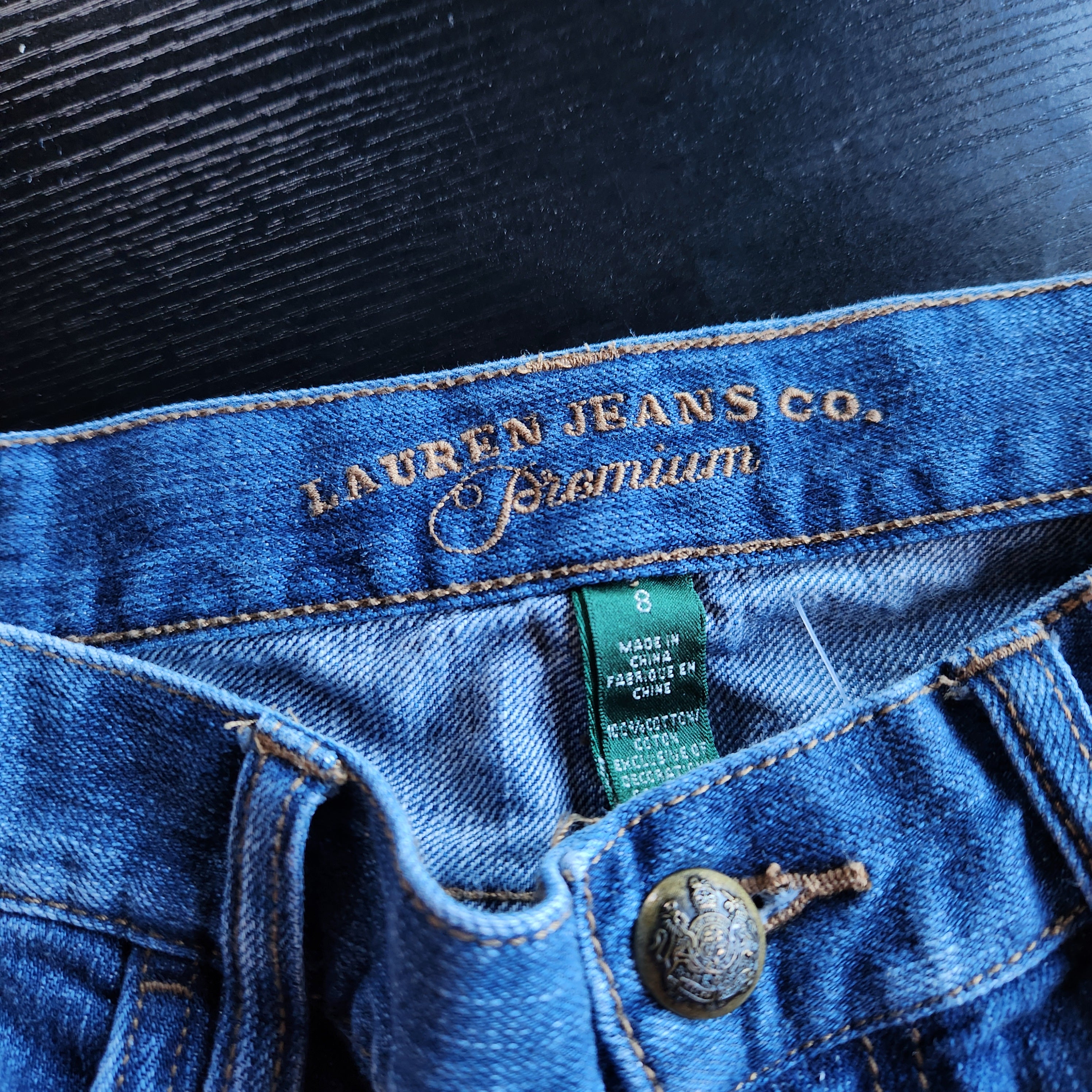 Ralph Lauren Embroidered Jeans (M)