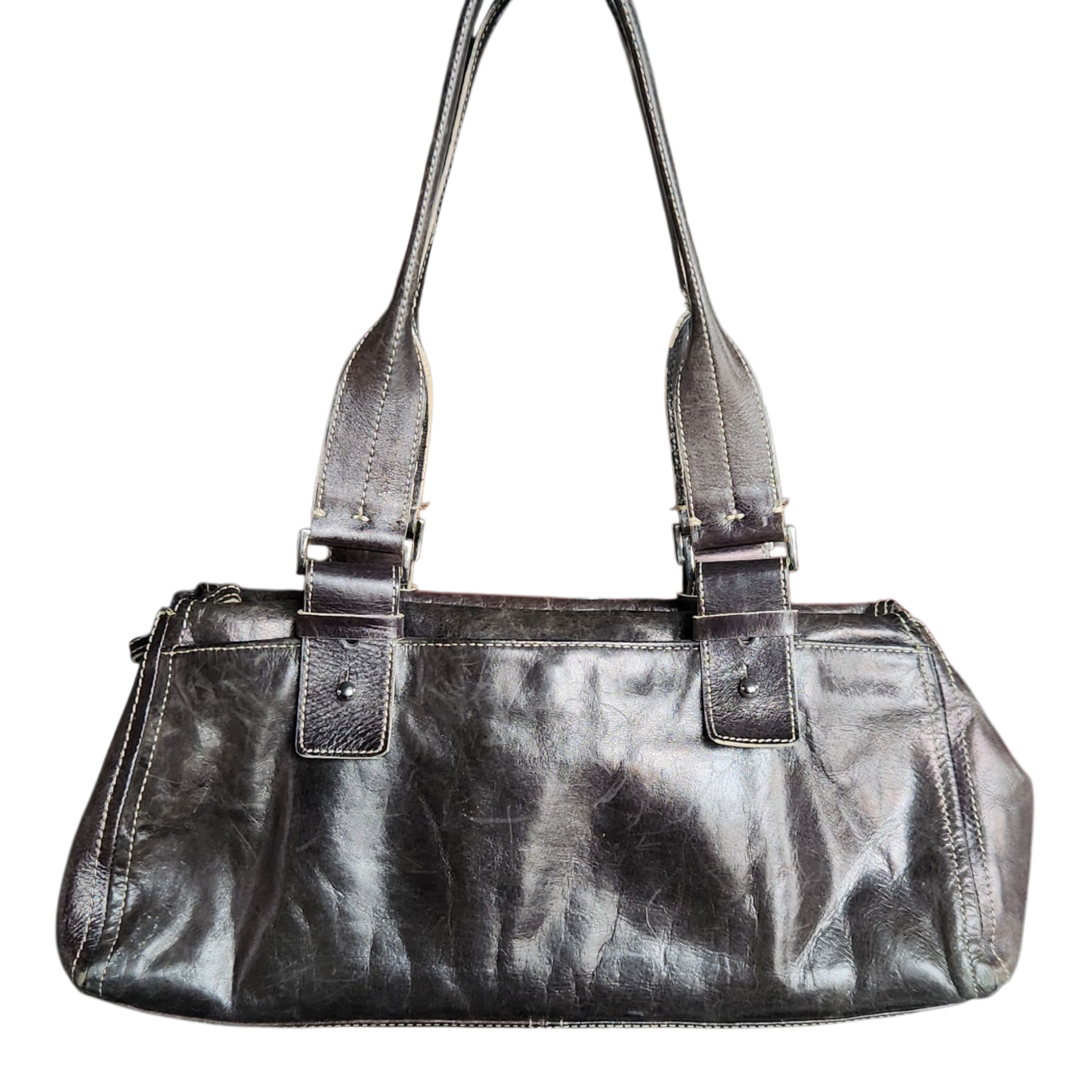 Espresso Brown Leather Bag