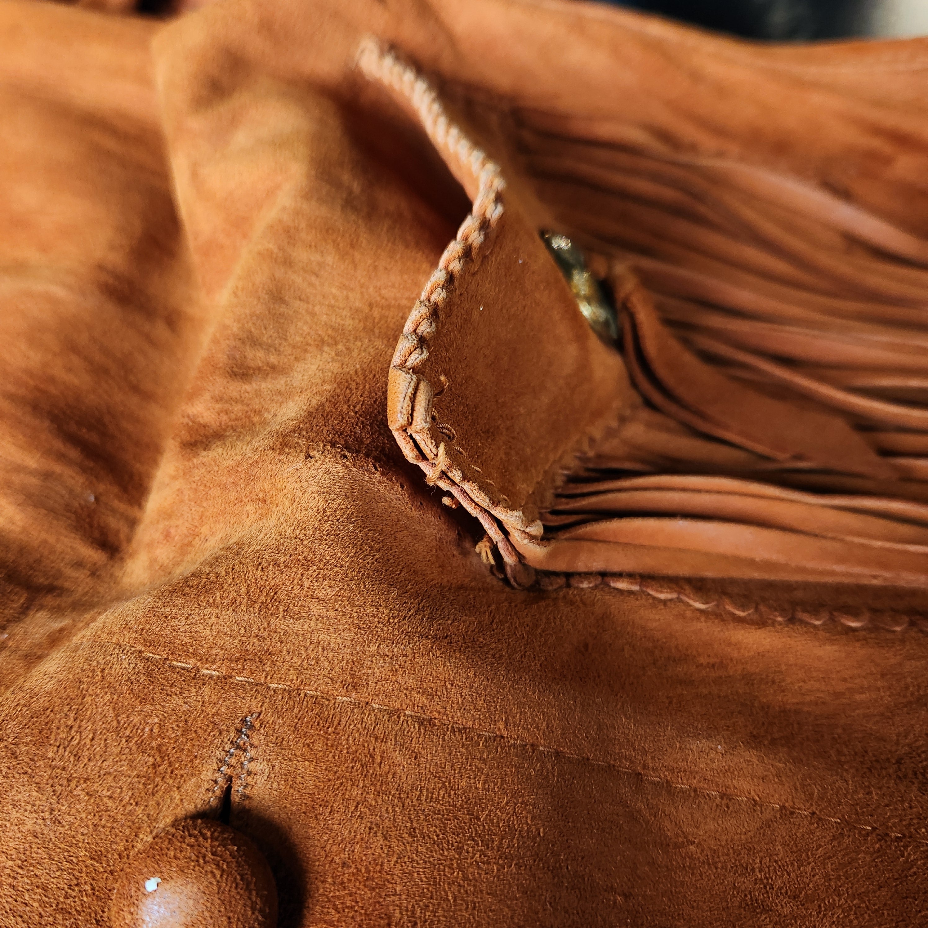 Vintage Western Fringe Jacket (M)