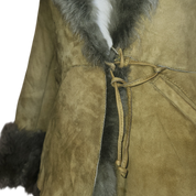 Sage Fur-lined Coat (L/XL)