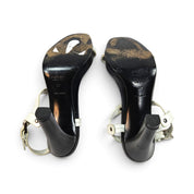 Vintage Prada T-Strap Heels - (7)
