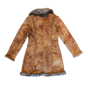 Corset Stitch Tan Coat (L)