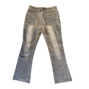 Y2k Lace Bedazzled Jeans (S)