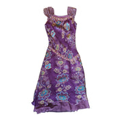 Y2K Paisley Princess Dress (M)