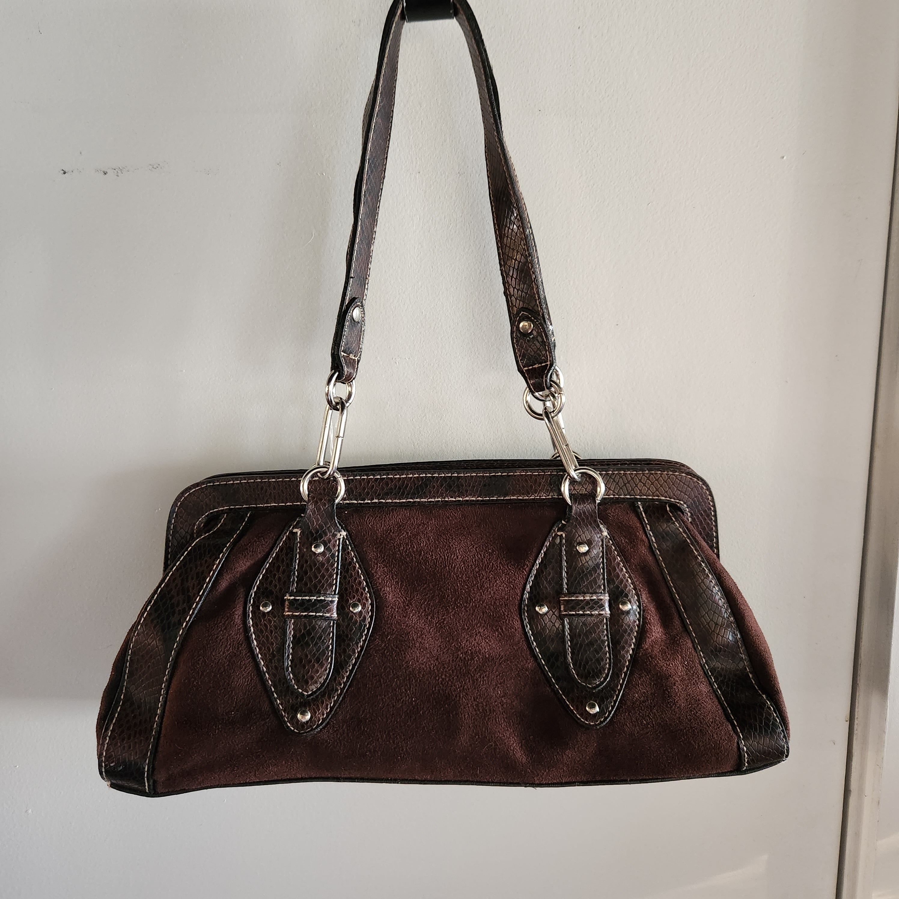 Brown shoulder bag