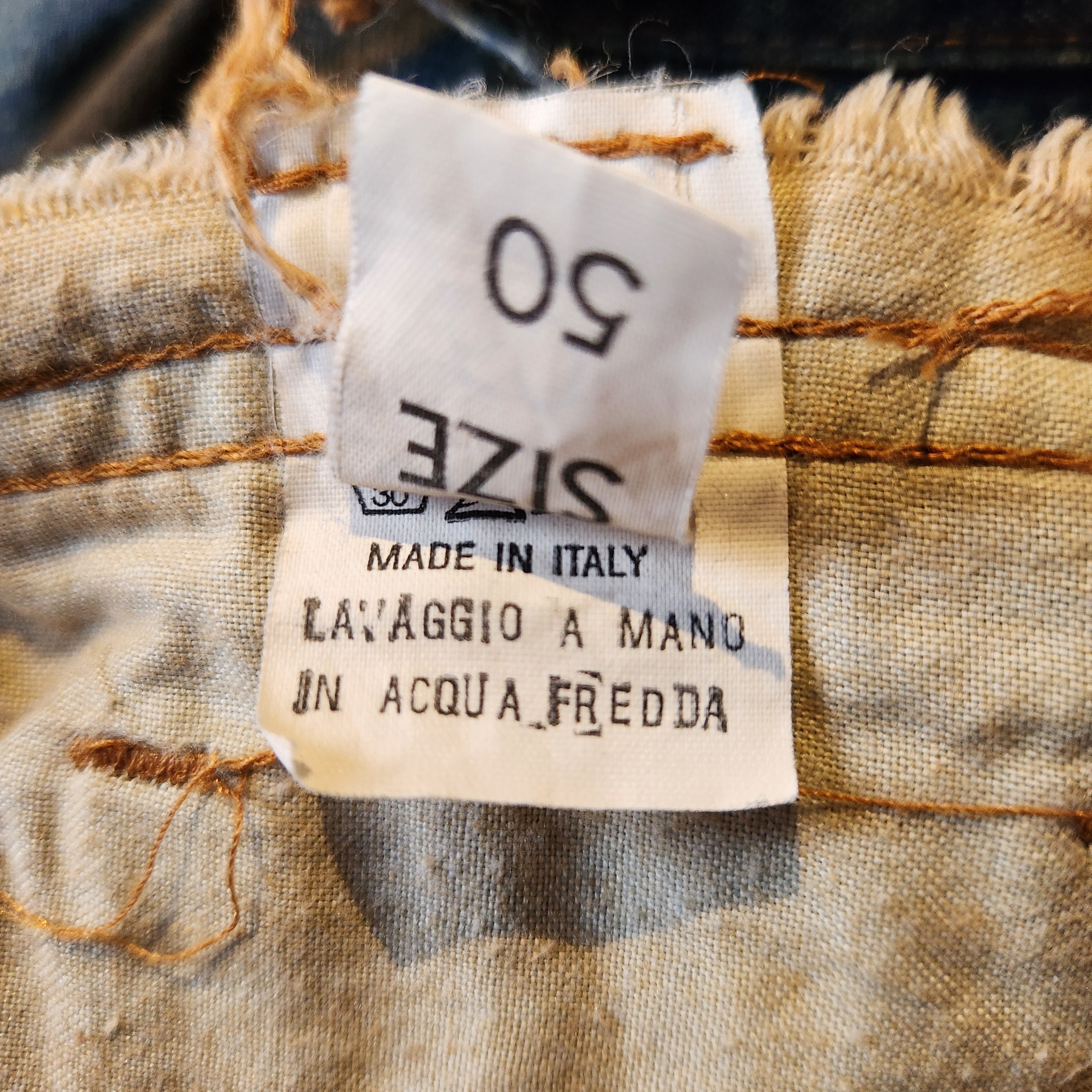 Pre-faded Dark Wash Jeans (XL)