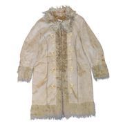 Tan Embroidered Penny Lane Coat (L/XL)