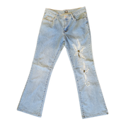 D&G Floral Embroidered Jeans (M)