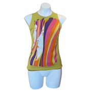 Double Layer Mesh Graphic Tank (S/M)