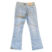 D&G Floral Embroidered Jeans (M)