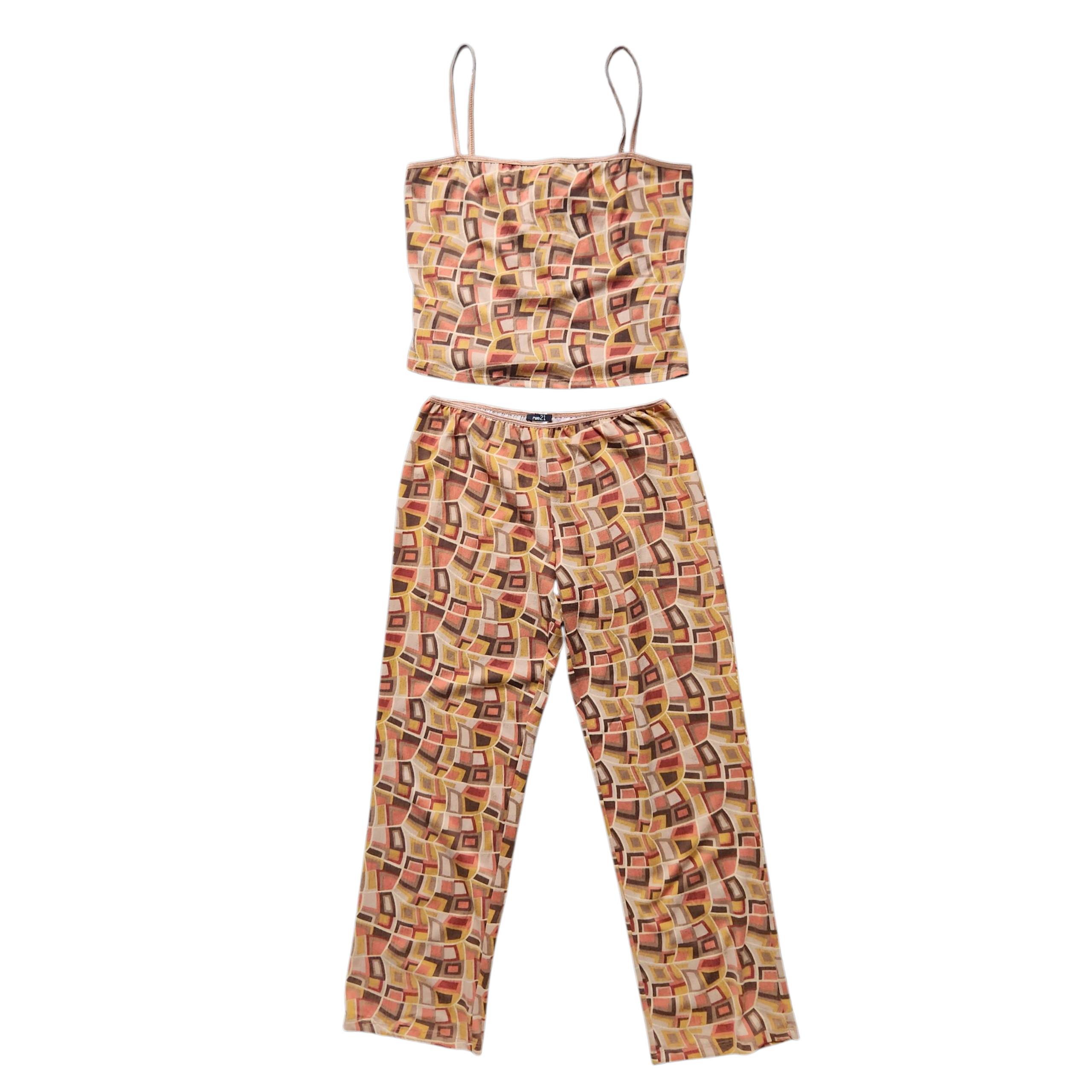 Funky Print Two-piece Set (XL)