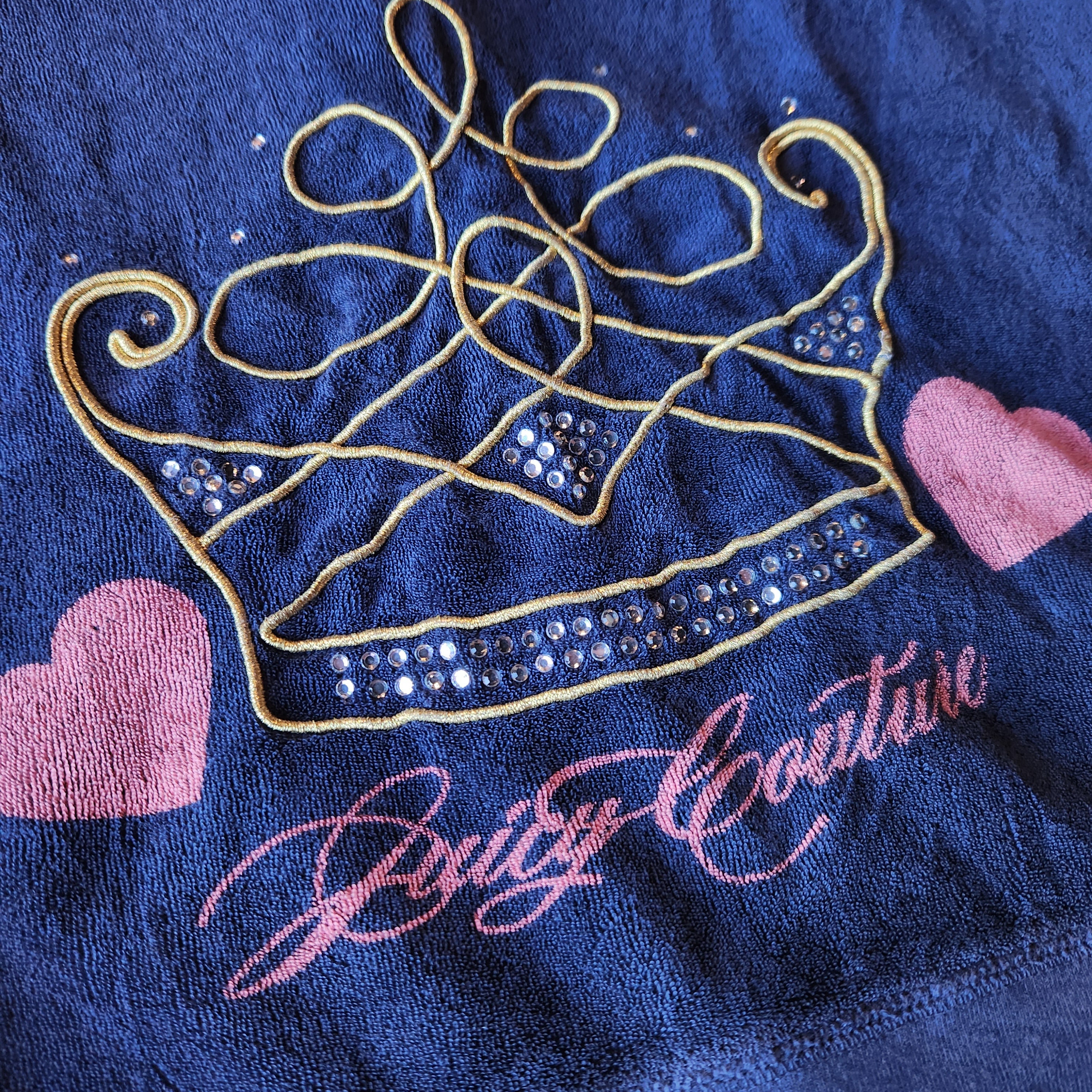 Juicy Couture Royal Blue Shortsleeve Hoodie ( M)