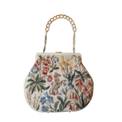 Vintage Needlepoint Purse