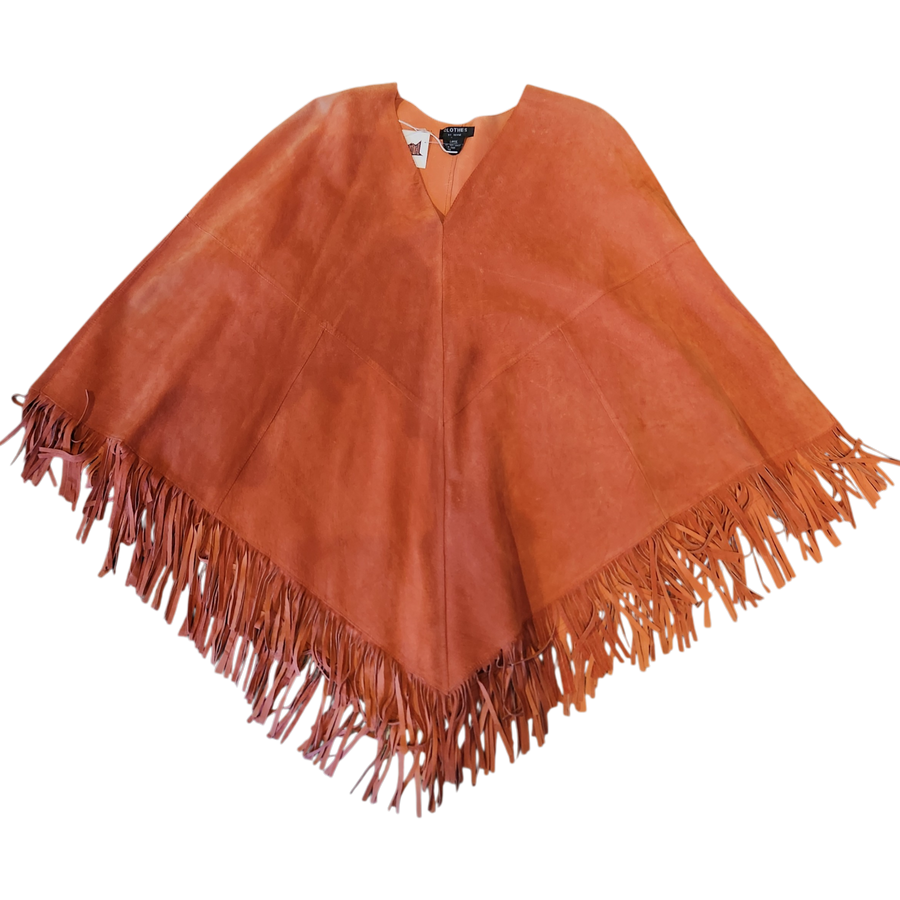 Revue Western Fringe Poncho (M/L)