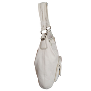 Creamy Leather Shopper by Coach