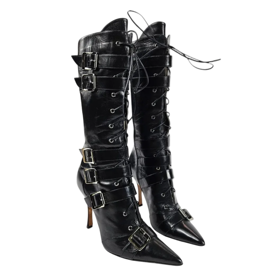 Vintage Christian Dior Heeled Boots (8)