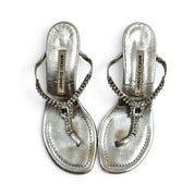 Vintage Manolo Blahnik Kitten Heels Jeweled - (6)