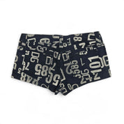 Dolce & Gabbana Beachwear Micro Shorts Vintage Y2K Graphic Denim (s)