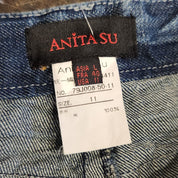 Bedazzled Dark Wash Jeans (L)