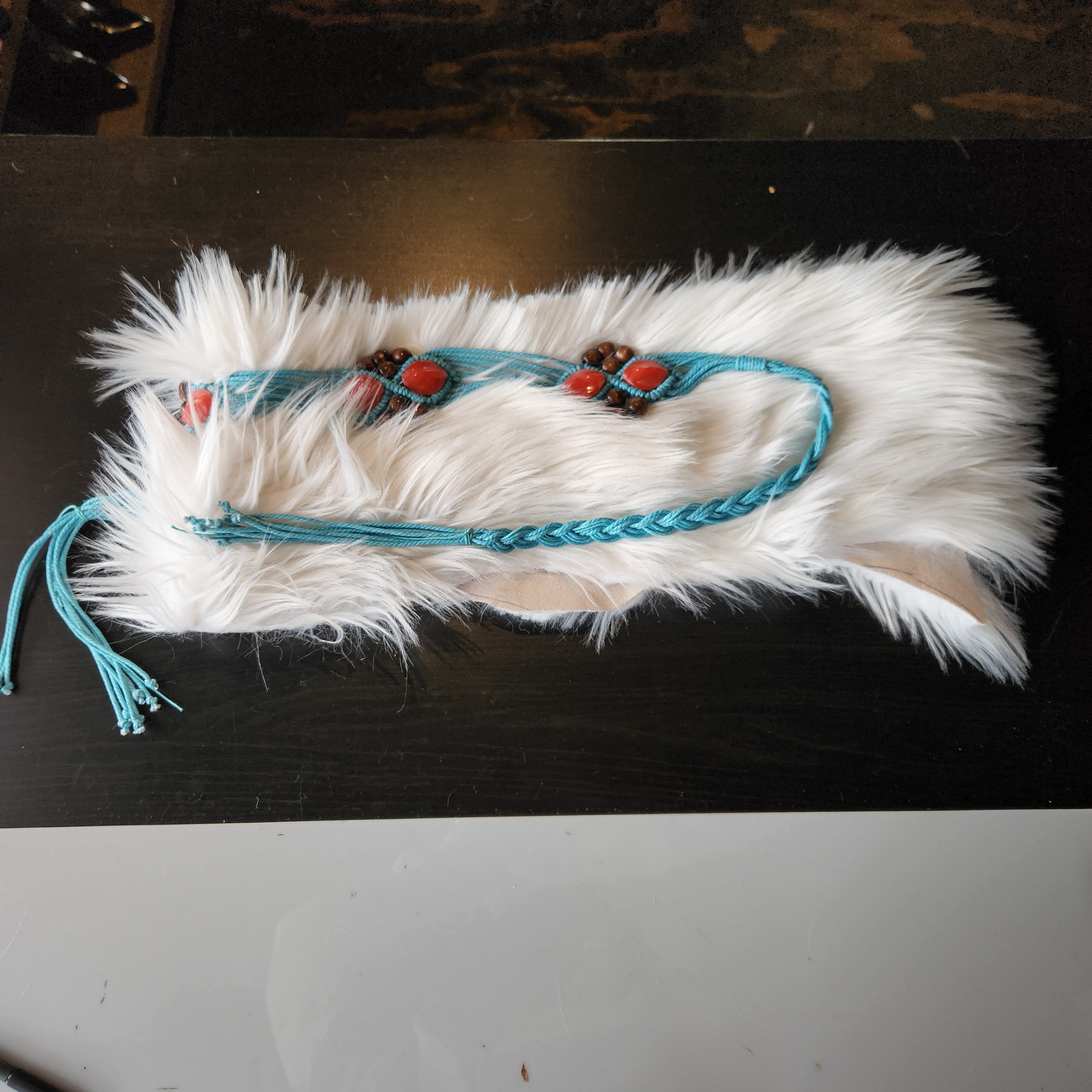 Custom Avatar Fur Belt (Size M-L)