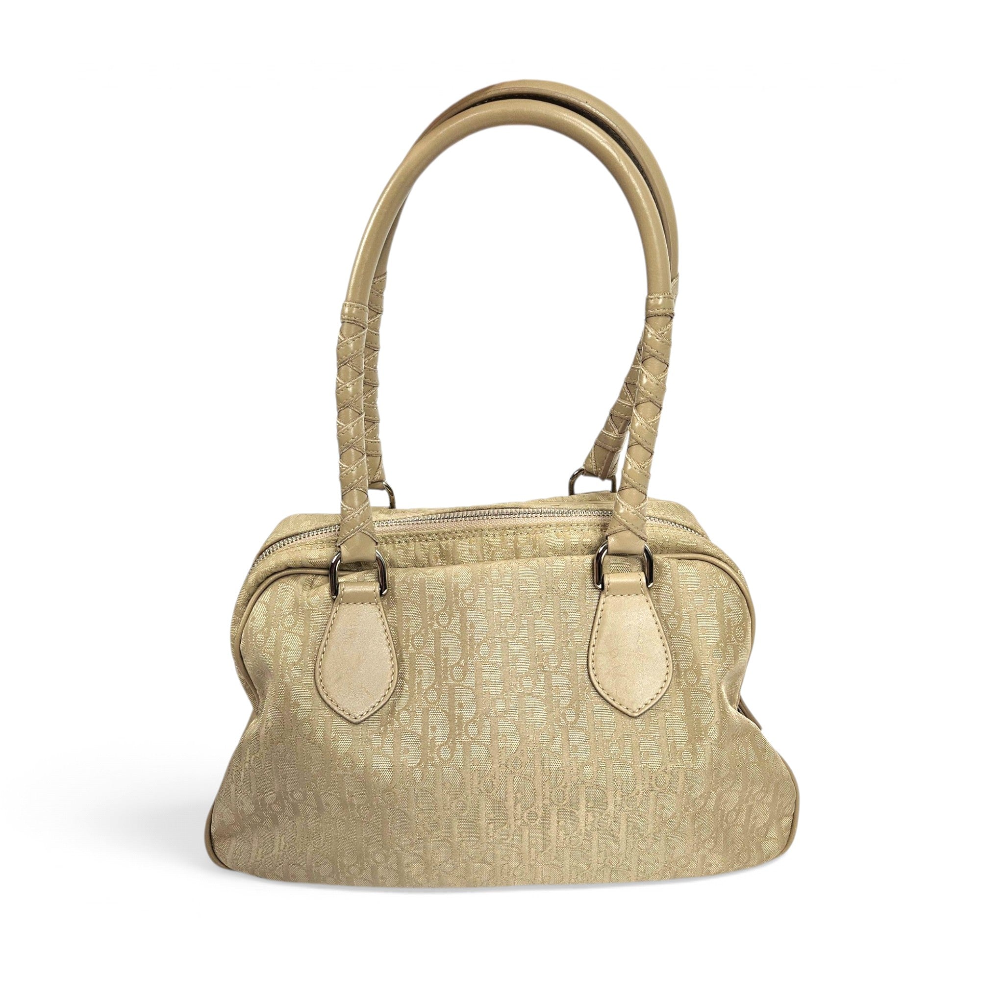 Vintage Dior Trotter Shoulder Bag