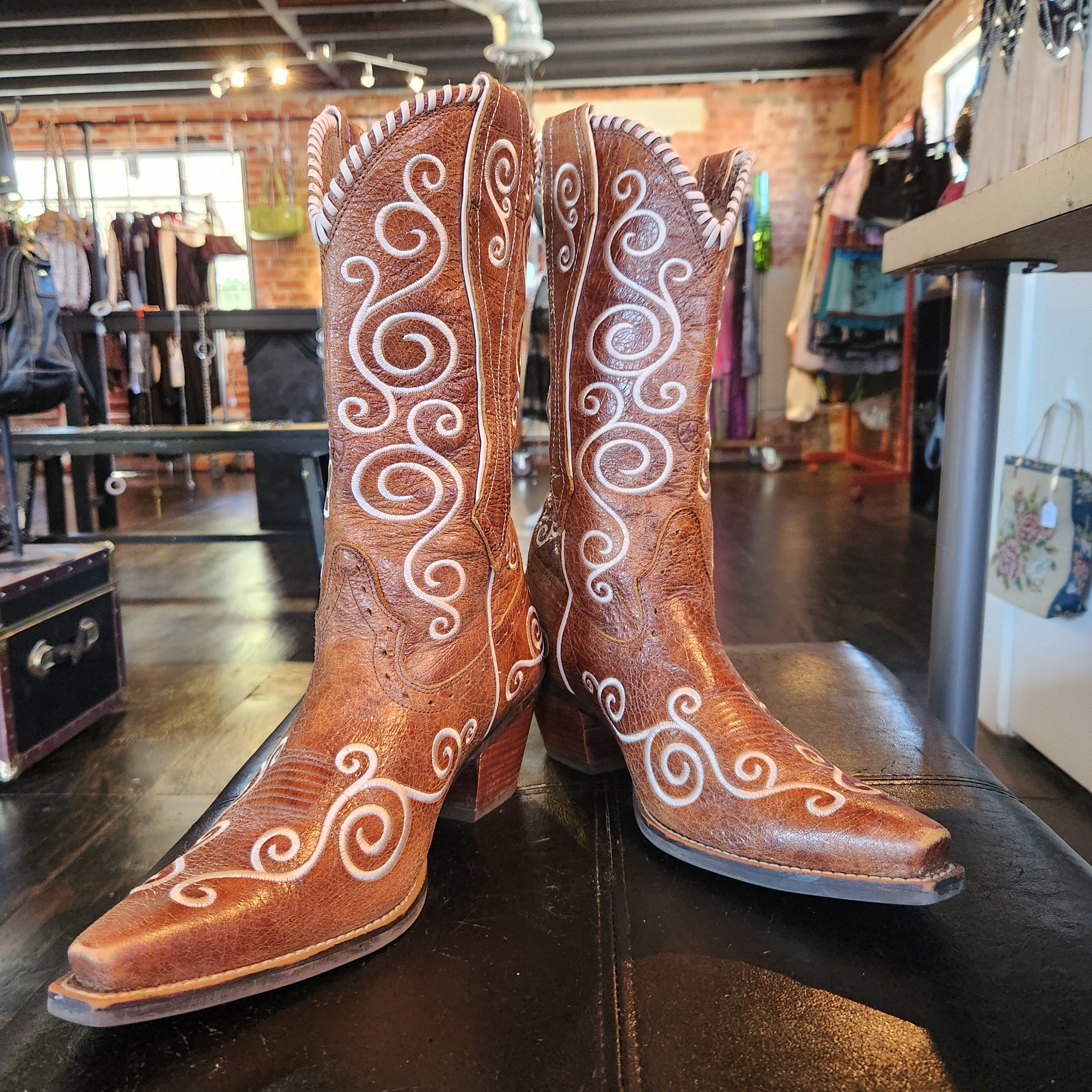 Leather Western Boots (10)