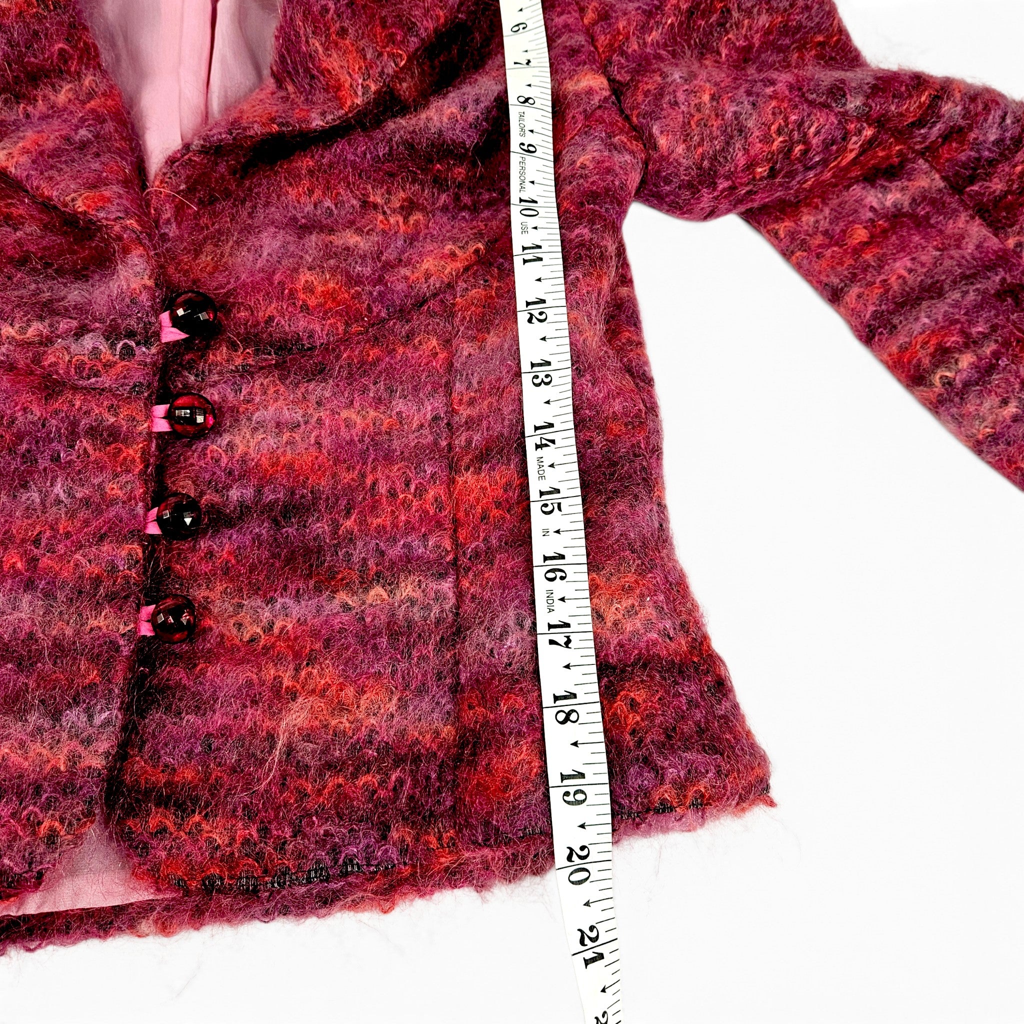 Vintage Betsey Johnson Mohair Blazer (S)