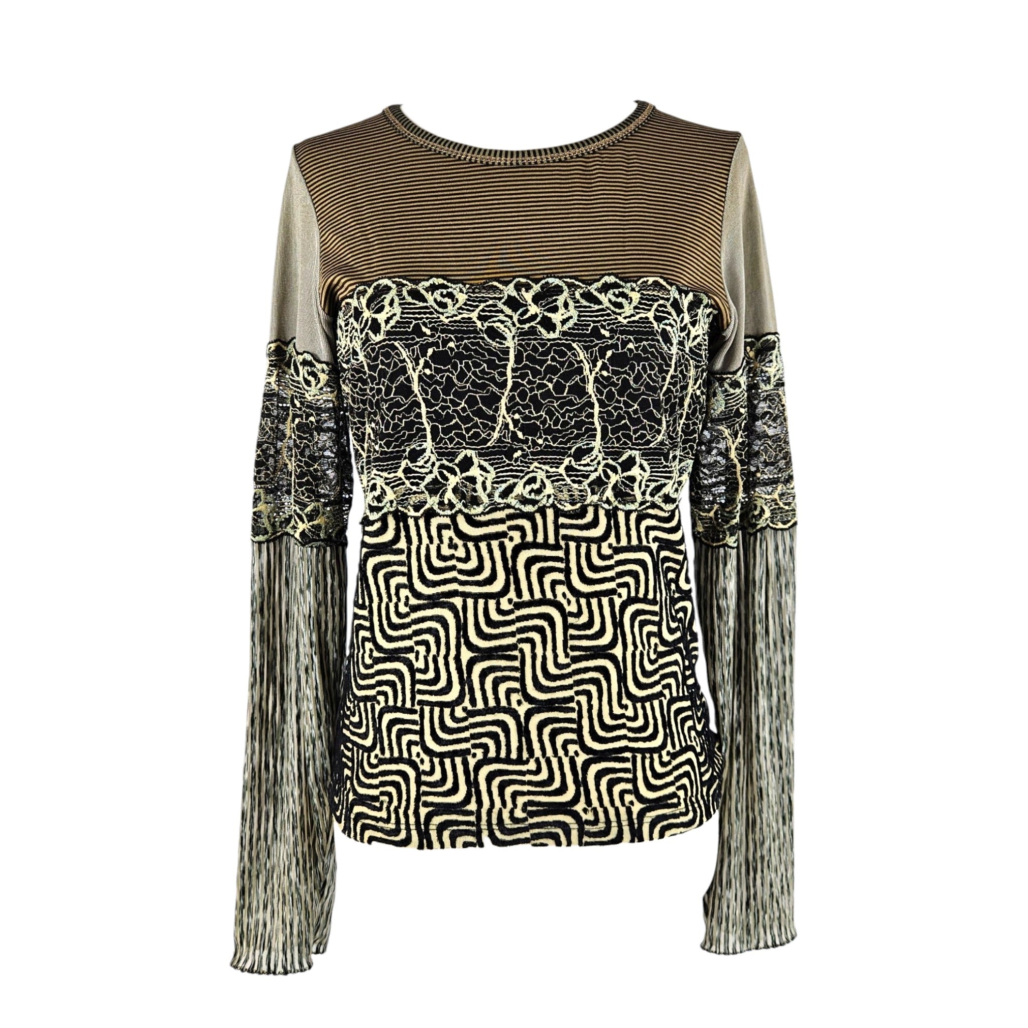 Vintage Save the Queen Mesh Top Y2K Graphic (l)