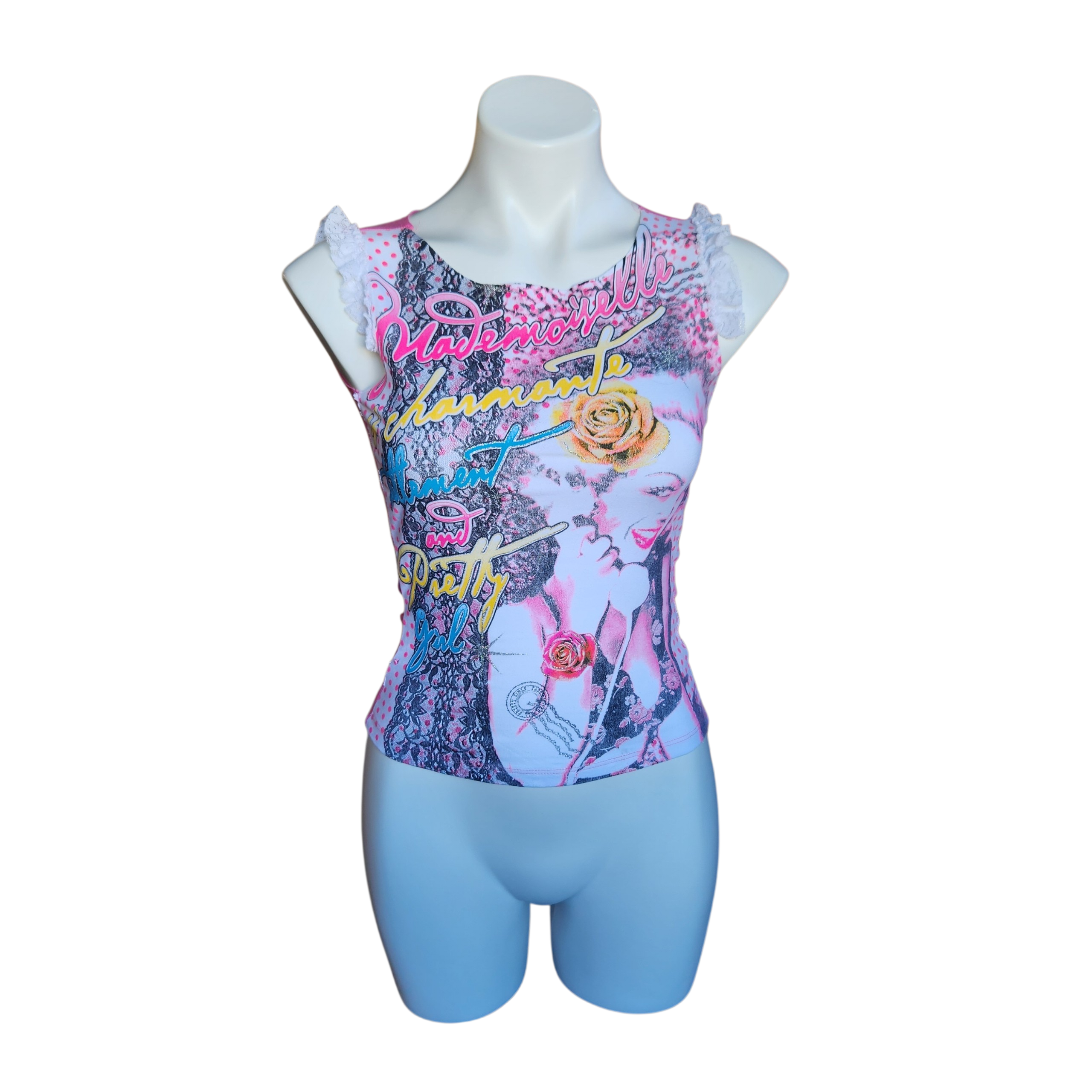 Y2k Graphic Tank (S)