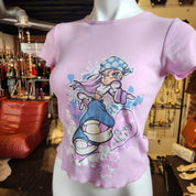 Spirit Addict Y2k Graphic Top (S)