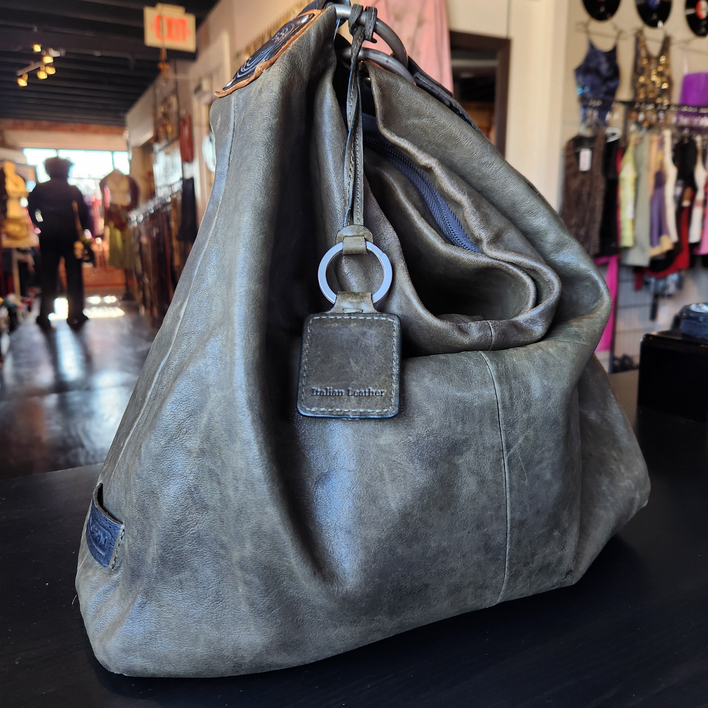 Ellington Italian Leather Bag